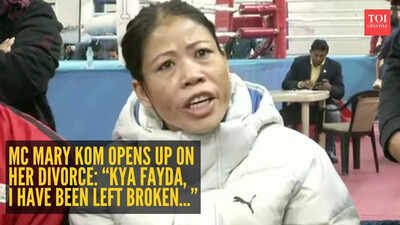 MC Mary Kom reveals why she divorced Onler Kom after over 20 years of marriage: “My life is one long boxing bout”