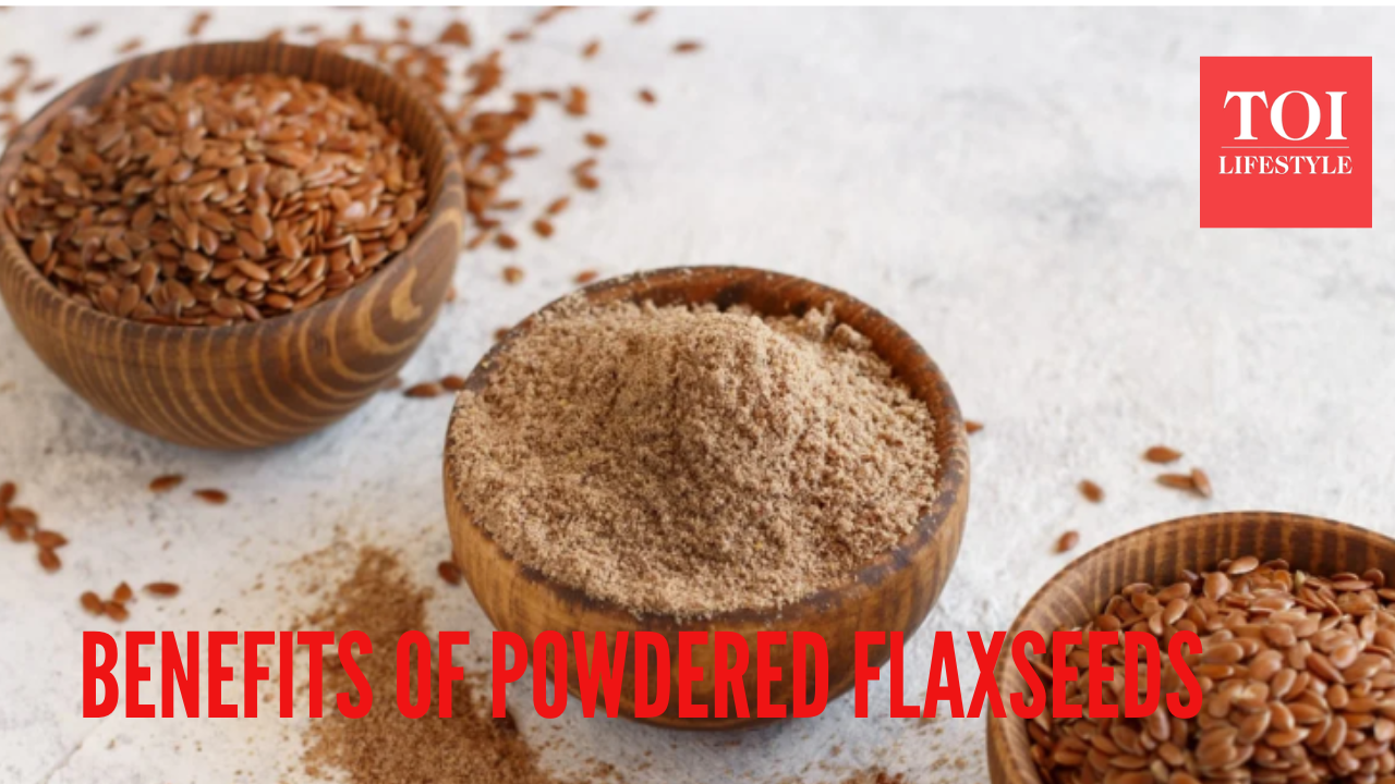 5 health benefits of eating powdered flax seeds