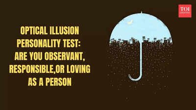 Optical illusion personality test: Stars, city or umbrella? What you see first reveals if you are observant, responsible or loving as a person |