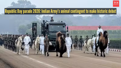 Republic Day parade 2026: In a first, Indian Army’s animal contingent, featuring Bactrian Camels, dogs, Zanskar Ponies to march on Kartavya Path |