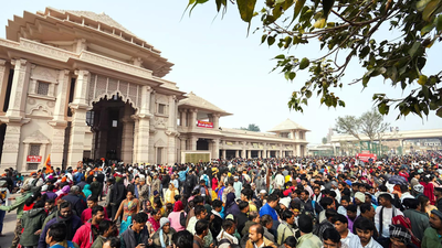 Kashmiri man detained at Ram Mandir: ‘Attempted’ to offer namaz; family claims mental illness | India News