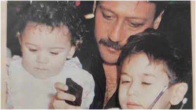 Ayesha Shroff drops unseen family pics on Jackie Shroff’s birthday, calls him ‘Best Father’ | Hindi Movie News