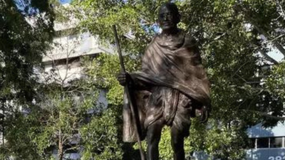 ‘Take immediate action’: MEA condemns theft of Mahatma Gandhi statue in Australia | India News