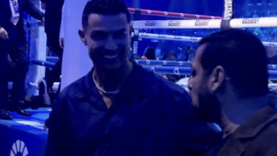 Cristiano Ronaldo Celebrates 41st Birthday: A Glimpse of His Meeting with Salman Khan at Boxing Match |