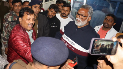 High drama at Pappu Yadav’s house: Cops arrive to arrest Bihar MP; he claims plot ‘to kill’ | India News