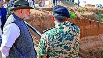 Amit Shah calls for tech-driven solutions to border challenges, holds high-level review meet on J&K security | India News