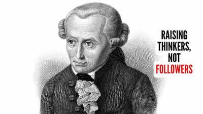Parenting quote of the day by Immanuel Kant: “All our knowledge begins with the senses, proceeds then to the understanding, and ends with reason. There is nothing higher than reason”