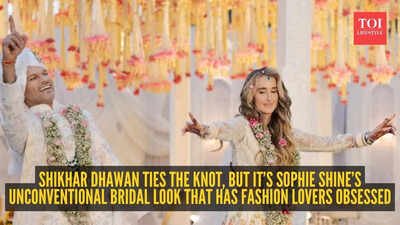 No red lehenga, no royal drama: Shikhar Dhawan and Sophie Shine’s wedding style surprises everyone