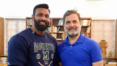 ‘Mohabbat ki dukaan ka yoddha’: Rahul Gandhi meets ‘Mohammad Deepak’, man who confronted Bajrang Dal members | India News