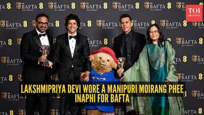 BAFTA 2026: ‘Boong’ director Lakshmipriya Devi brought India to the global stage at BAFTA in stunning Manipuri Moirang Phee inaphi and kaftan |