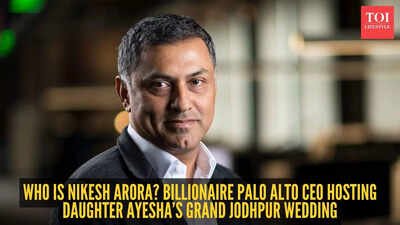 Who is Nikesh Arora? Palo Alto billionaire hosting grand Jodhpur wedding for daughter Ayesha and Jack Hughes |