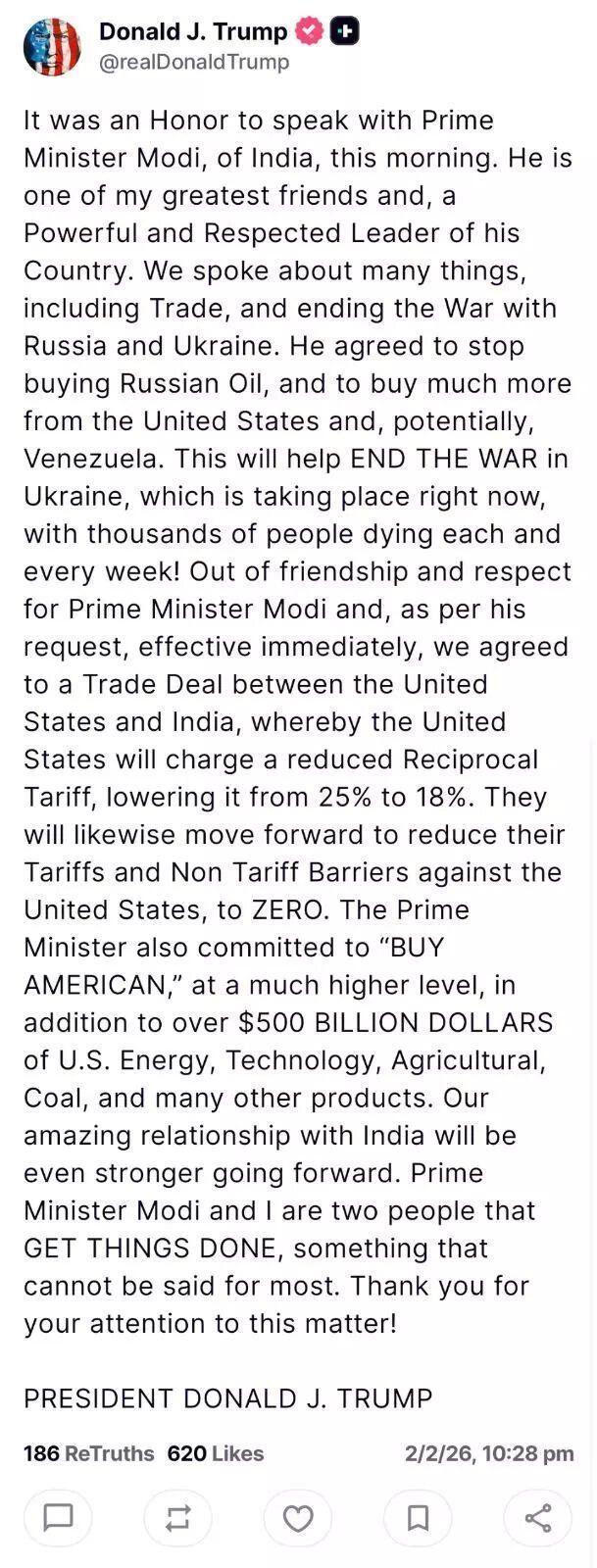 ‘Wonderful to speak with President Trump’: PM Modi hails India-US trade breakthrough | India News