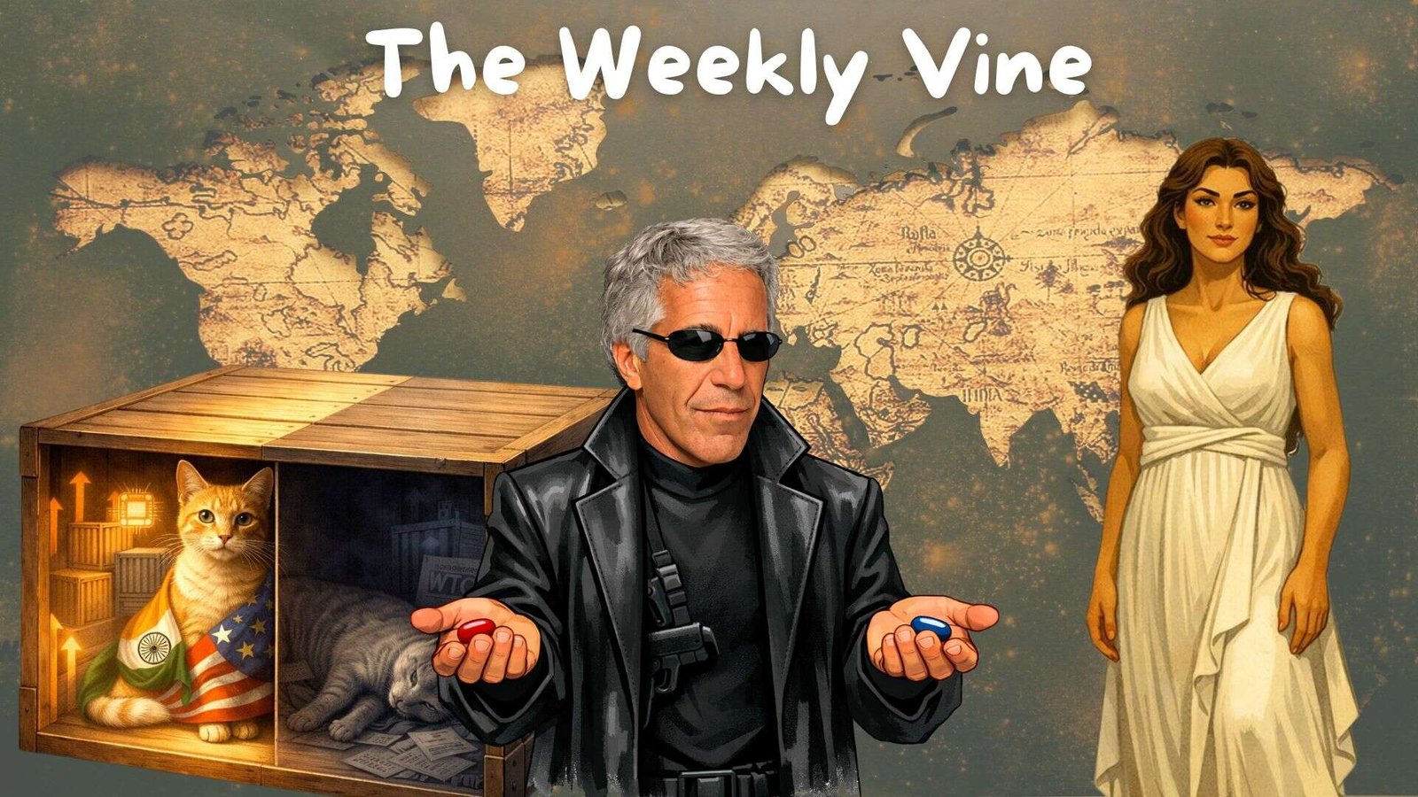 India–US trade deal, the Matrix–Epstein foreshadowing, and Helen of Troy’s black or white conundrum