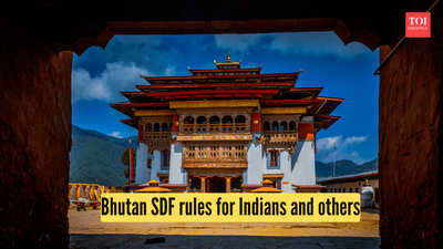 Bhutan’s Sustainable Development Fee: What Indians pay, who pays USD 100, and till when |
