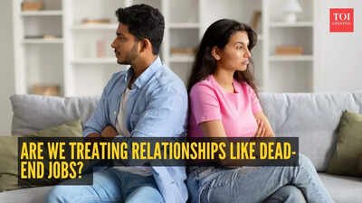 When love feels like work: Are we treating relationships like dead-end jobs? |
