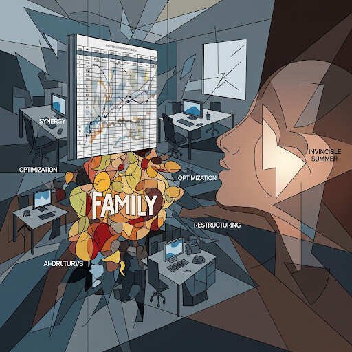 On rightsizing, righteousness, and the myth of corporate love