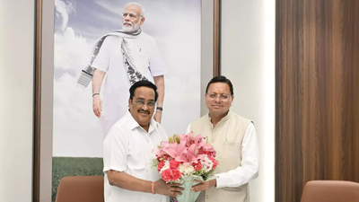 Uttarakhand CM meets Jal Shakti Minister CR Patil, seeks early approval for Haridwar Kumbh 2027 Ganga projects | India News