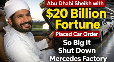Abu Dhabi prince with $20 billion fortune placed car order so big it shut down a Mercedes factory | World News