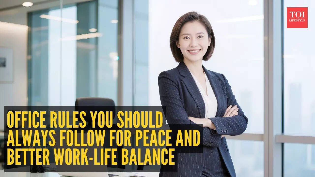 3 office rules you should always follow for a peaceful life and better work-life balance
