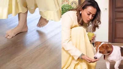 A look inside Namrata Shirodkar’s calm home; Minimal yet traditional space | Telugu Movie News