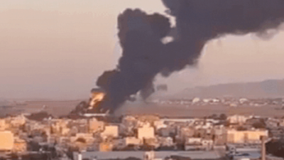 Explosions reported at two locations in Iran; Israel denies involvement