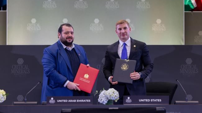 UAE and US forge pact to secure critical minerals and rare earth supply chains | World News