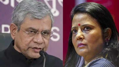 ‘Join Galgotias as Professor of Spin’: Mahua Moitra jabs Ashwini Vaishnaw amid robodog row, asks him to quit | India News