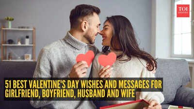 Happy Valentines Day 2026: 80 Best Valentine’s Day Wishes, Greetings and Messages for girlfriend, boyfriend, husband and wife