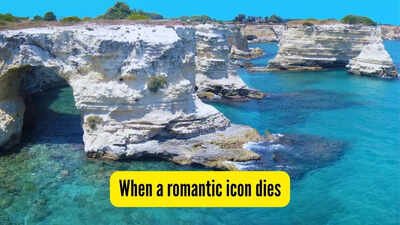 Italy Lovers’ Arch: “This is an unwanted Valentine’s Day gift”; world mourns the loss of Italy’s iconic Lovers’ Arch |