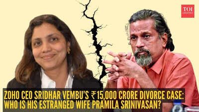 Zoho CEO Sridhar Vembu’s ₹15,000 Crore divorce case: Who is his estranged wife Pramila Srinivasan? |