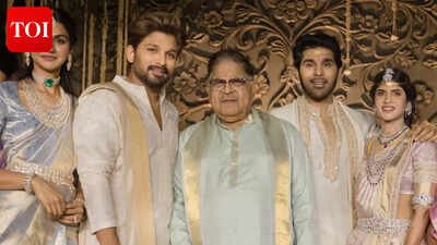 Allu Arjun’s sweet wish for Allu Sirish, ‘Pushpa’ actor welcomes Nayanika and thanks fans for their love | Telugu Movie News