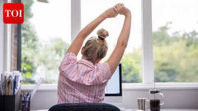 Desk Exercise: 5 essential desk stretches for better posture |