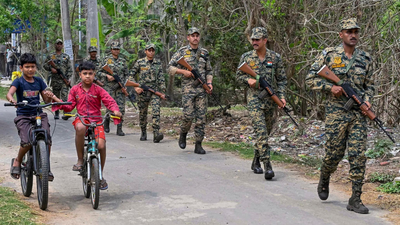 Pak intruder caught along international border in J&K’s Samba | India News