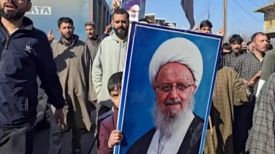 Protests in J&K, candle march in Raipur over Khamenei death | India News