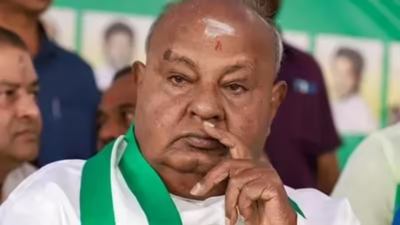 Step in and stop Cong MPs’ House disruption: Deve Gowda to Sonia | India News