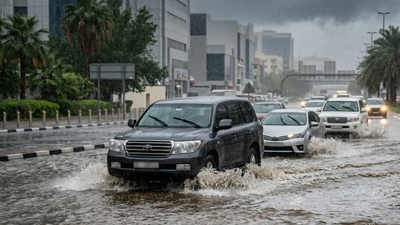 UAE warns motorists against entering flooded valleys: Dh2,000 fine, 23 black points and 60-day vehicle impoundment | World News
