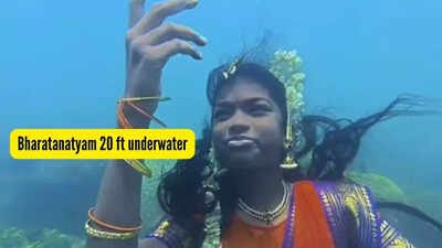 Why this 11-year-old girl performed Bharatanatyam 20 ft underwater; her reason is bigger than any record