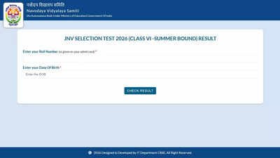Navodaya.Gov.In: Jawahar Navodaya Summer Bound Class 6 result released at navodaya.gov.in: Direct link to download scorecards here