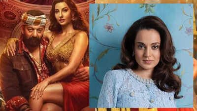 Kangana Ranaut: ‘Cheap tactics, attention seeking ke liye hadd paar kardi hai,’ Kangana Ranaut reacts to Nora Fatehi, Sanjay Dutt’s song ‘Sarke Chunar’ |
