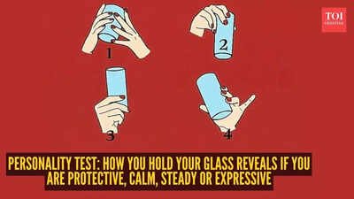 Personality test: How you hold your glass reveals if you are protective, calm, steady or expressive