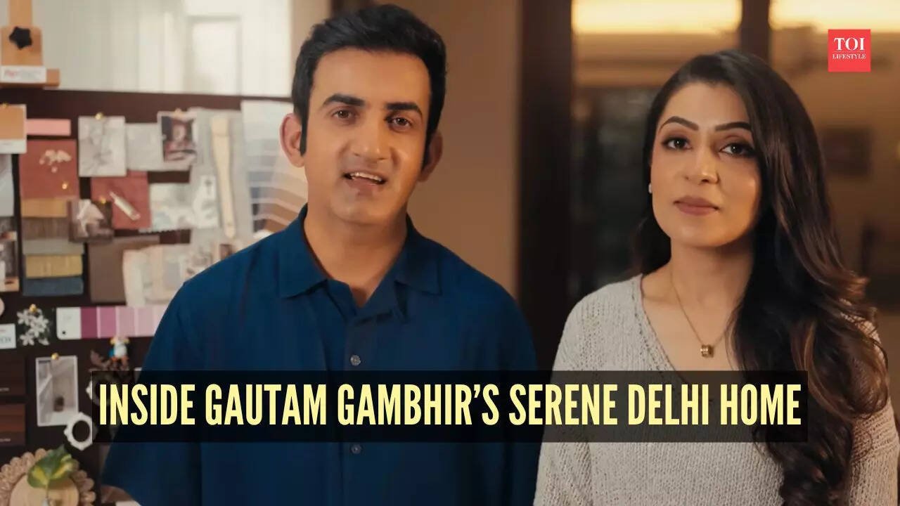 Gautam Gambhir’s serene Rs.20 crore Delhi home which has beautifully utilised natural light for a grand impact