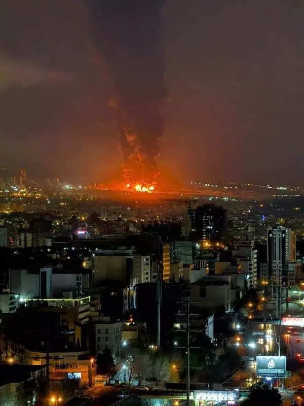 Tehran Toxic Rain: ‘Can’t breathe… there is oil smoke inside homes, hospitals’: Iranians tell kin in India | India News