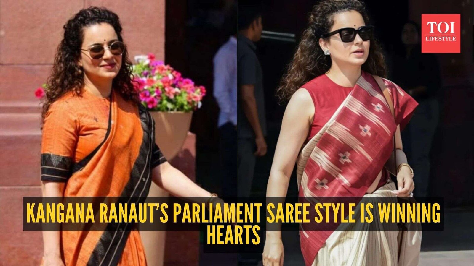 Kangana Ranaut serves ultimate saree goals