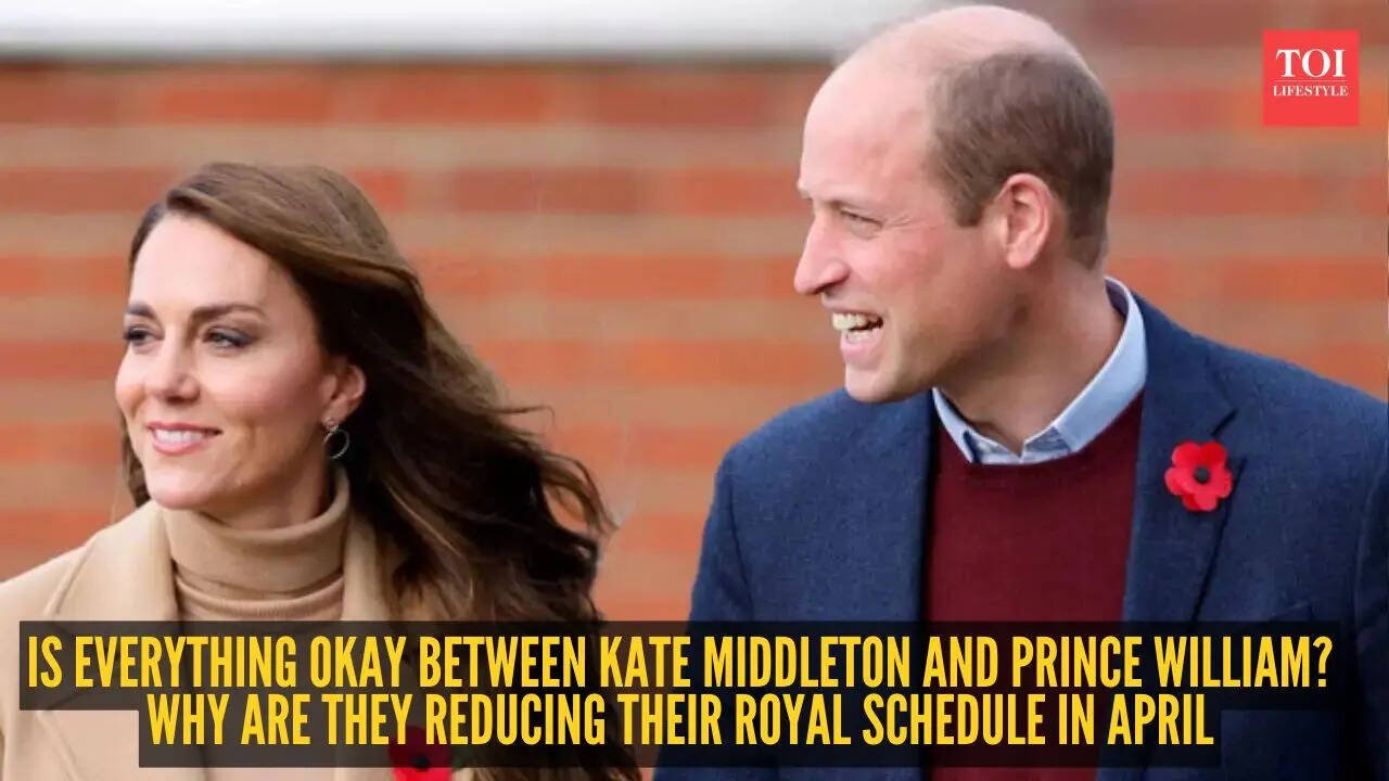 Is everything okay between Kate Middleton and Prince William? Why are they reducing their Royal schedule in April