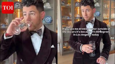 Oscars 2026: Oscar Awards: Nick Jonas spotted wearing a Kalava on his wrist as he supports wife Priyanka Chopra set to presenter for awards show |