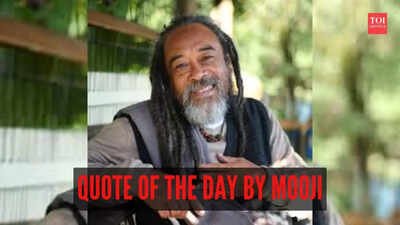 Quote of the day by Mooji: “Throw everything away, forget about it all! You are learning too much, remembering too much, trying too hard . . . relax a little bit, give life a…”