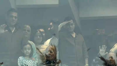 Salman Khan fulfills Eid ritual of greeting fans, Salim Khan spotted for the first time after being discharged from hospital – WATCH VIDEO |