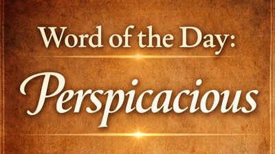 Word of the Day: Perspicacious |
