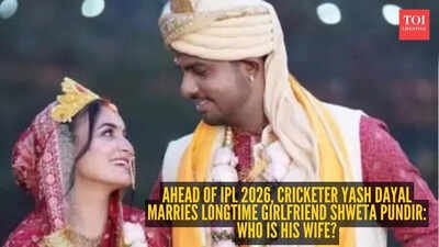 Ahead of IPL 2026, cricketer Yash Dayal marries longtime girlfriend Shweta Pundir: Who is his wife?