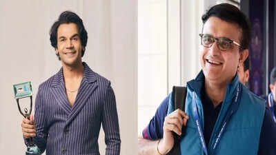 Sourav Ganguly Biopic: ‘Dada’: Rajkummar Rao’s Ganguly biopic finally gets a title; shoot begins | Hindi Movie News